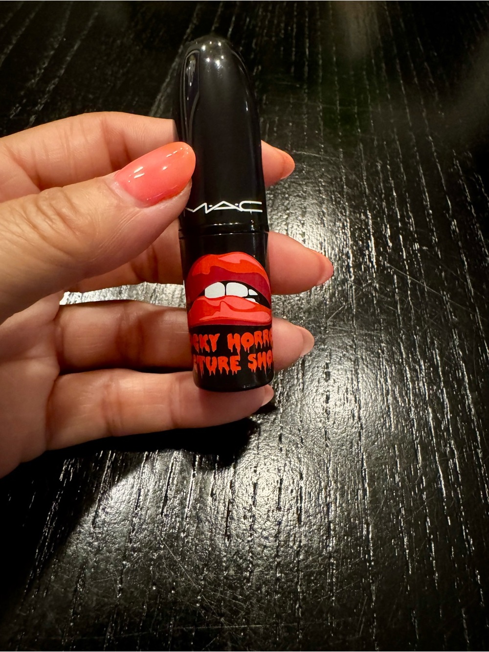 MAC Rocky Horror Picture Show Lipstick SIN Limited Edition EUC